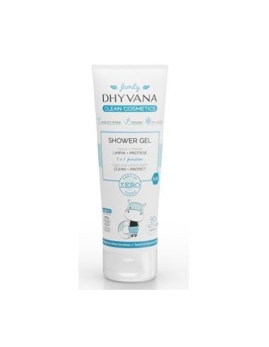 Gel De Ducha Familiar  Salvia Y Melisa 200 Mililitros Eco Dhyvana