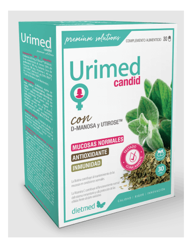 Urimed Candid 30 Capsulas De Dietmed