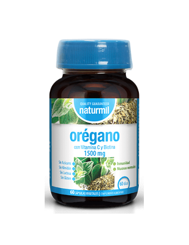 Oregano Complex 1500 Mg  60 Comprimidos De Dietmed