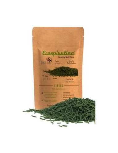 Espirulina Pura En Hebras 80 Gramos Ecospirulina