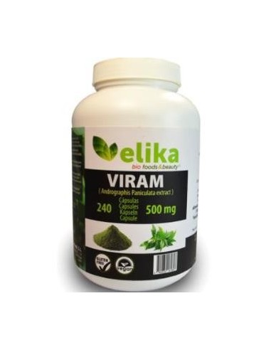 Immuno Viram Ext. Andrographis Paniculata 240 capsulas de Elikafoods