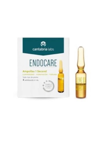 Endocare 1 Second Triple Flash 4 Ampollas Endocare