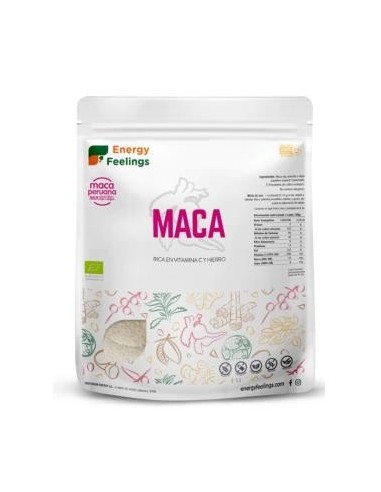 Maca Polvo 1 Kilo Eco Vegan Sg Energy Feelings