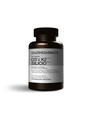 D3 + K2 + Silicio Sistema Articular 30 capsulas de Enzime - Sabinco