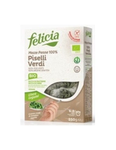 Mezze Penne De Guisantes 250Gr. Bio Sg de Felicia