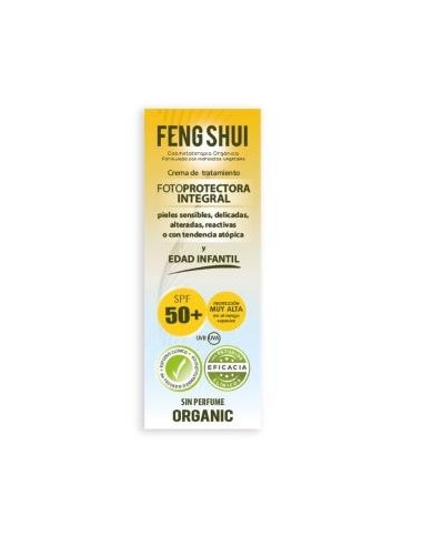 Crema De Tratamiento Fotoprotector Spf50+ 100 Mililitros Feng Shui