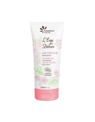 Gel De Ducha Rosa-Jazmin 200Ml. de Fleurance Nature