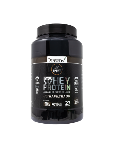 Whey Protein Aislado Doble Chocolate 800G Sport Live Drasanvi