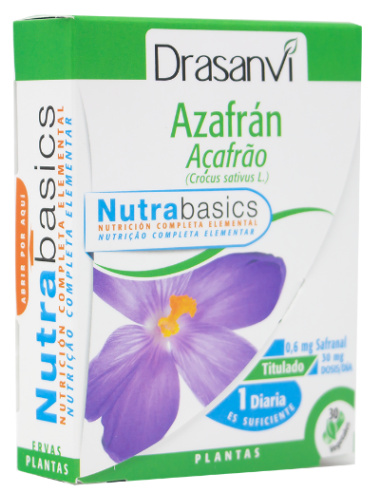 Azafran 30 Capsulas Nutrabasicos Drasanvi