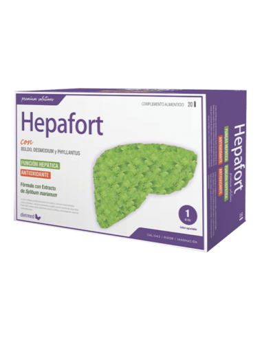 Hepafort  20 ampollas  De Dietmed