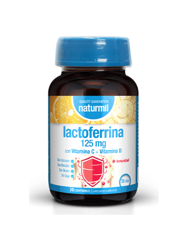 Lactoferrina 125 Mg  30 Comprimidos De Dietmed