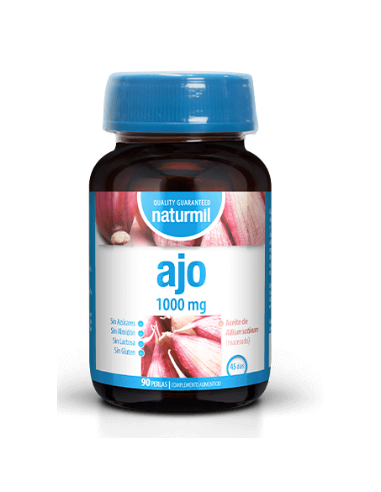 Ajo 1000 Mg Perlas 90 Capsulas De Dietmed