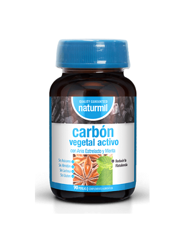 Carbón Activado Perlas 90 Capsulas De Dietmed