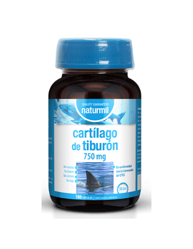 Cartílago De Tiburón 750 Mg  180 Capsulas De Dietmed