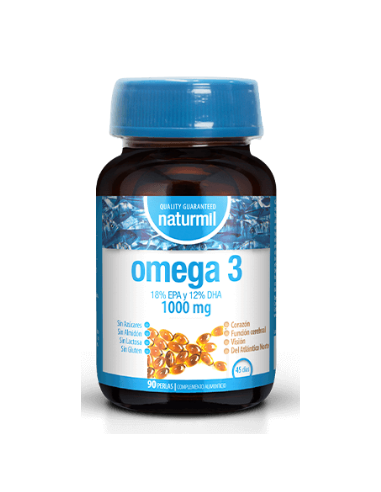 Ómega 3 1000 Mg 18/12 Perlas 90 Capsulas De Dietmed