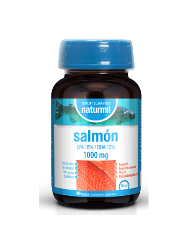 Salmón 1000 Mg Perlas 90 Capsulas De Dietmed