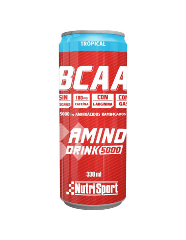 Aminodrink 5000 (Pack 24 Latas 33Cl)Tropical de Nutrisport