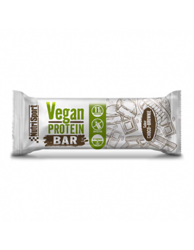 Vegan Protein Bar  (Caja 12 Barritas)Chocolate de Nutrisport