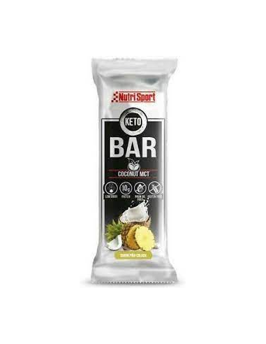 Keto Bar (Caja De 18 Barritas 40 G)Piña-Colada de Nutrisport