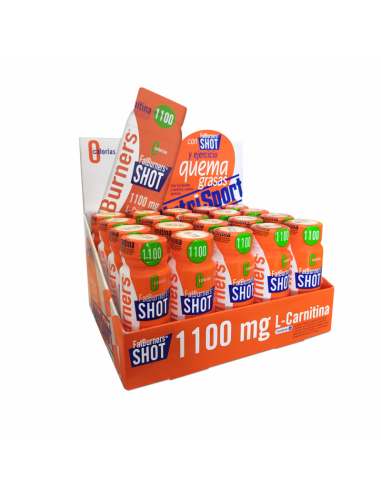 Fat Burners Shot (Caja De 20 Shots) de Nutrisport