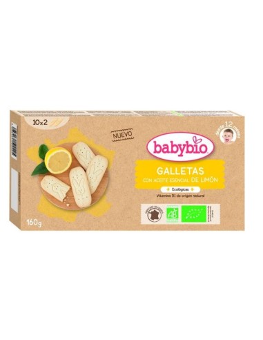 Babybio Galletas Crecimiento Avellana 160g