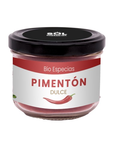 Pimentón Dulce Bio 100 Gramos  Sol Natural