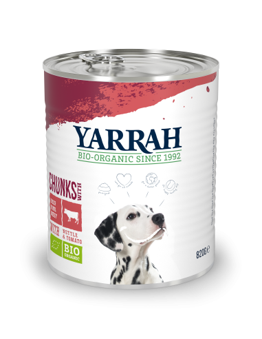 Lata Grande Con Trozos De Ternera Bio 820 g de Yarrah