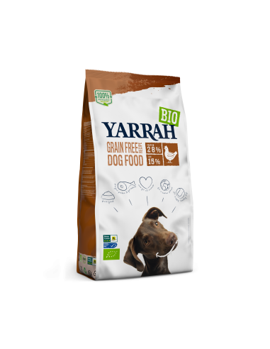 Pienso Sin Cereales Con Pollo Bio 2 Kg de Yarrah