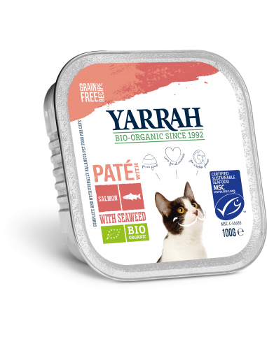 Paté Con Salmón Bio 100 g de Yarrah