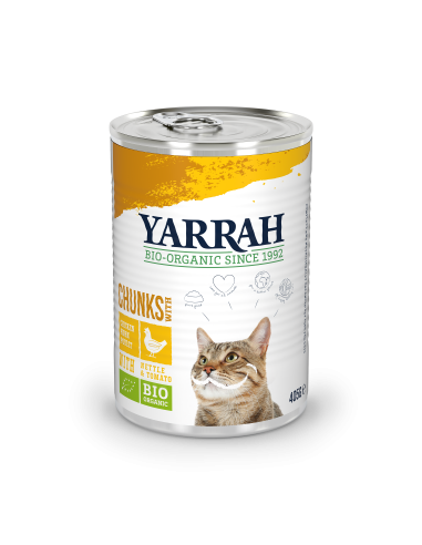 Lata Con Trozos De Pollo Bio 405 g de Yarrah