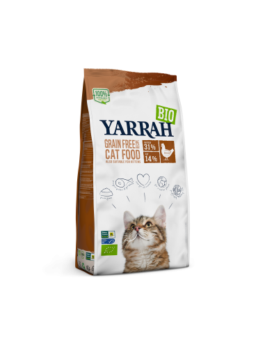 Pienso De Pollo Sin Cereales Bio 2,4 Kg de Yarrah