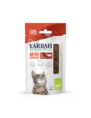 Mini Snack ( Ternera, Cerdo Y Pollo ) Bio 50 g de Yarrah