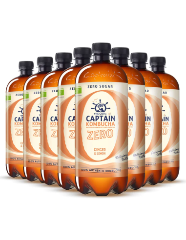 Kombucha Zero Jengibre-Limon 1Lt. Bio Captain