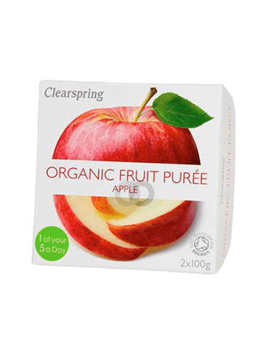 Compota De Manzana Bio 2x100 g de Clearspring