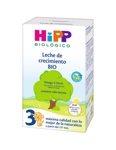 Leche 3 Crecimiento 500 Gramos Bio Hipp