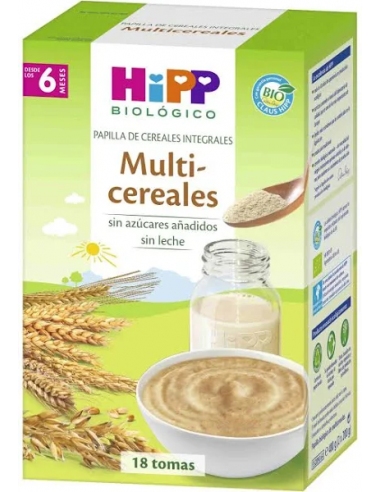 Papilla Multicereales 6Meses 400 Gramos Bio S/A Hipp