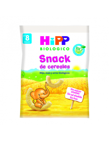 Snack De Cereales 8Meses 30 Gramos Bio S/A S/Sal Hipp