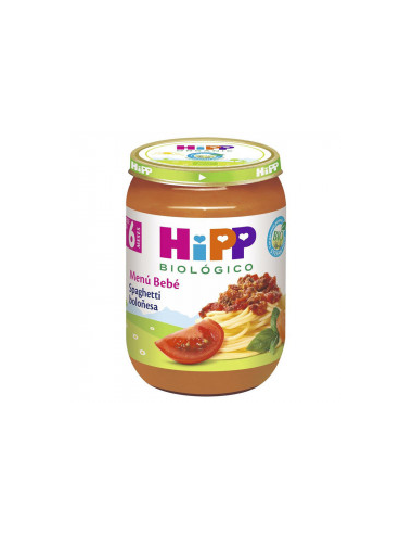 Tarrito De Spaghetti Boloñesa Bio 190 G De Hipp