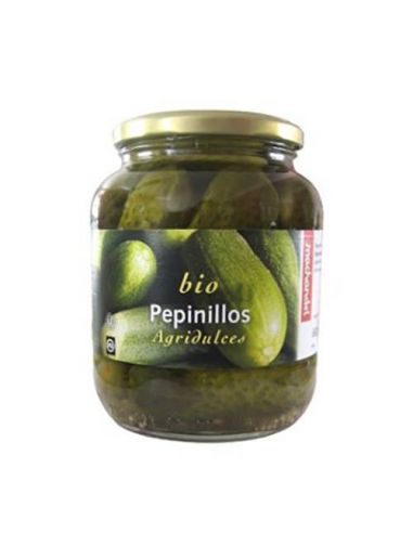 Pepinillos Agridulces Bote Pequeño Bio 350 Gramos Machandel