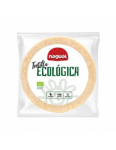 Tortillas De Maíz Bio S/Gluten 150 g - 6/u de Nagual