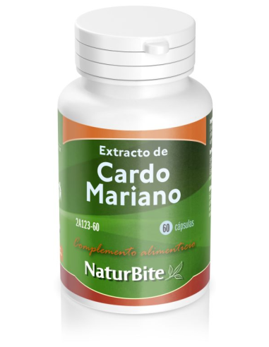 Cardo Mariano 200mg, 60 Caps. de Naturbite