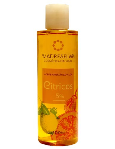 Aceite Aromático Cítricos 5% 200ml de Taller Madreselva