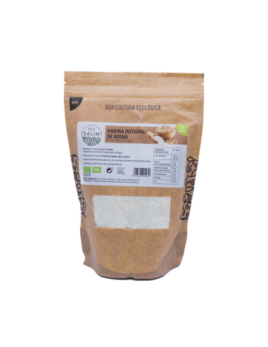 Harina Integral De Avena 500 Gr de Ecosalim