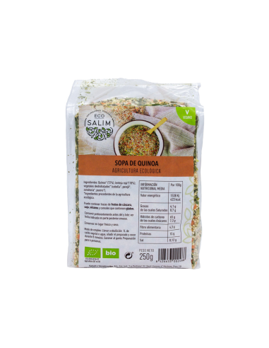 Sopa De Quinoa 250 Gramos Bio Vegan Eco Salim