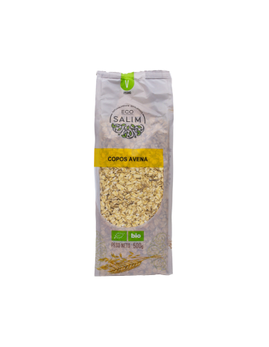 Copos De Avena Integrales 1 Kilo Bio Vegan Eco Salim