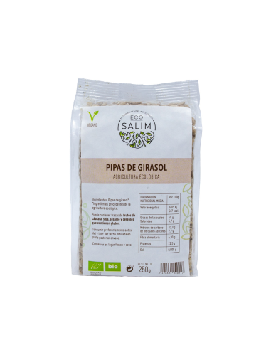 Pipas De Girasol 250Gr. Bio Vegan de Eco Salim