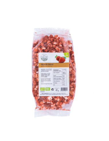 Fresa En Trozos 40 Gramos Bio Vegan Eco Salim