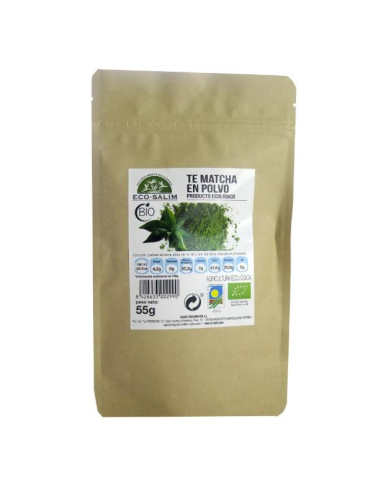 Te Matcha En Polvo 55 Gramos Eco Eco Salim