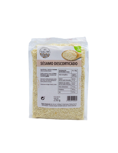 Sesamo Descorticado  250 Gr de Intsalim