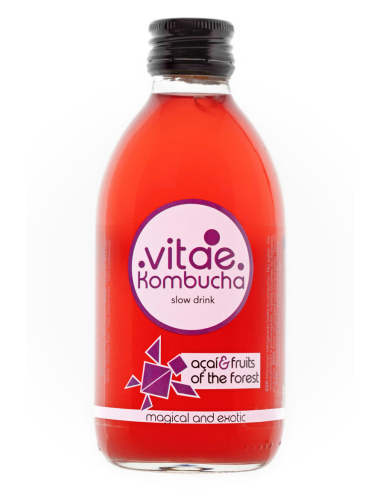 Kombucha Açaí-Frutos Del Bosque Bio 250 ml de Vitae Kombucha